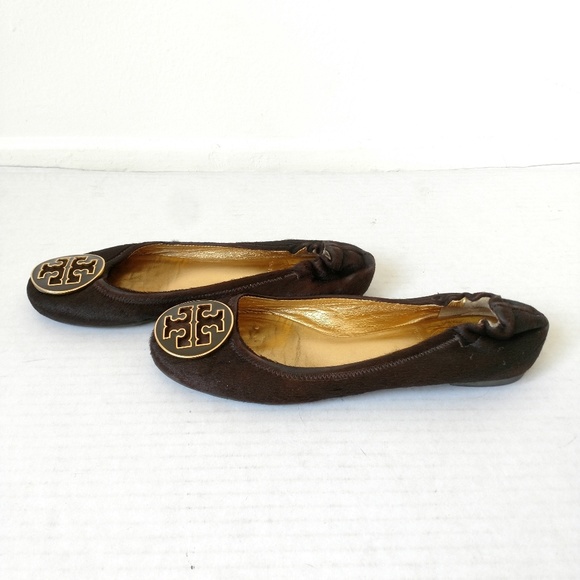 Tory Burch brown ballet flats - Picture 5 of 8